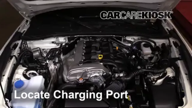 2016 Mazda MX-5 Miata Grand Touring 2.0L 4 Cyl. Air Conditioner Recharge Freon